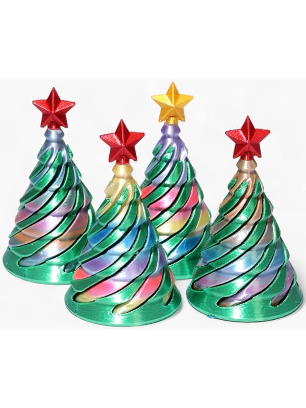 3Д - печатная игрушка «Ёлочка», МИКС