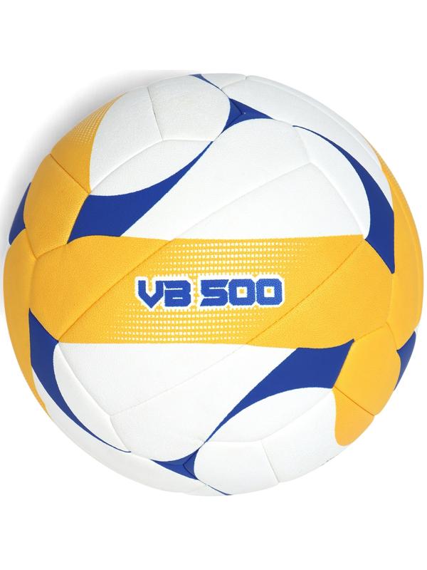 Волейбольный мяч Minsa VB500 DMS, машинная сшивка, 18 панелей, размер 5
