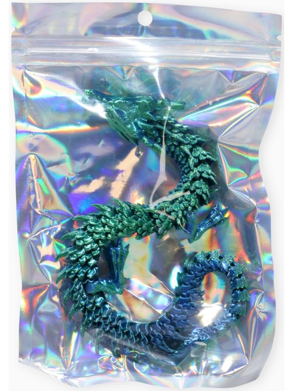 3Д - печатная игрушка «Дракон», подвижная, цвет МИКС