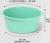 Таз хозяйственный круглый, 10 л, 37×35×14.5 см, мятный