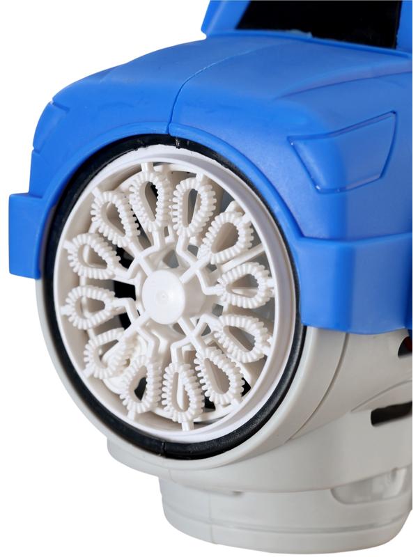 Генератор мыльных пузырей «Полицейская машина», световые эффекты, работает от батареек