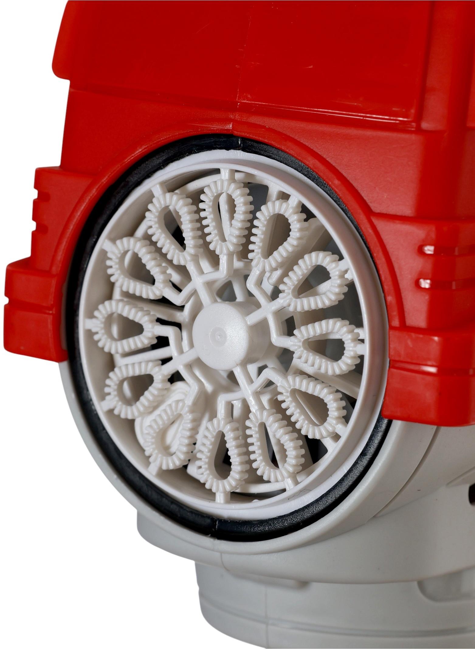 Генератор мыльных пузырей «Пожарная машина», световые эффекты, работает от батареек