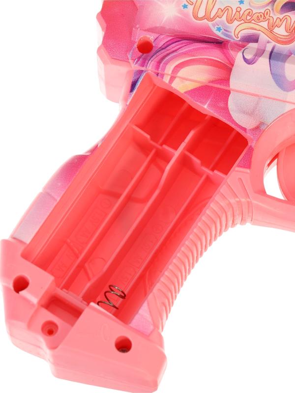 Генератор мыльных пузырей «Единорожка», световые эффекты, работает от батареек