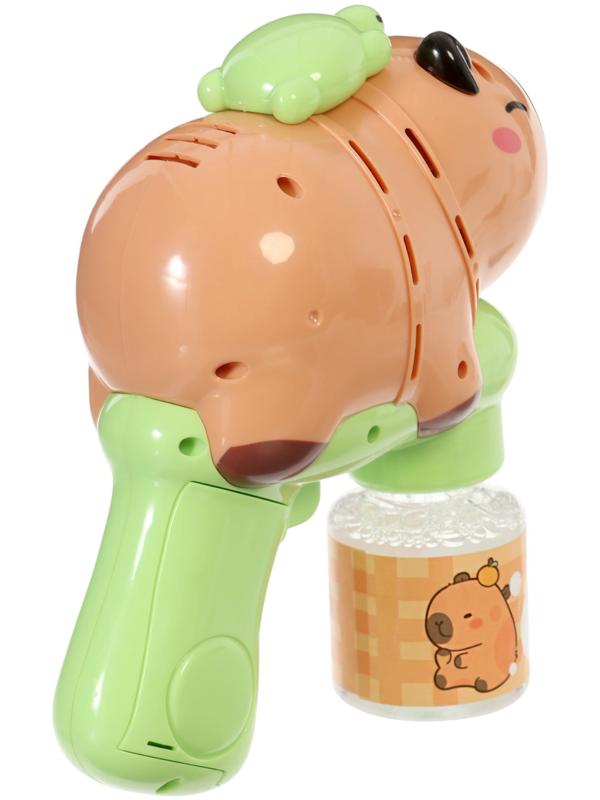 Генератор мыльных пузырей «Капибара», работает от батареек