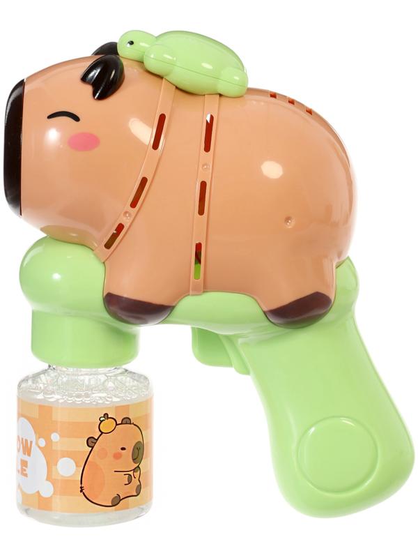 Генератор мыльных пузырей «Капибара», работает от батареек