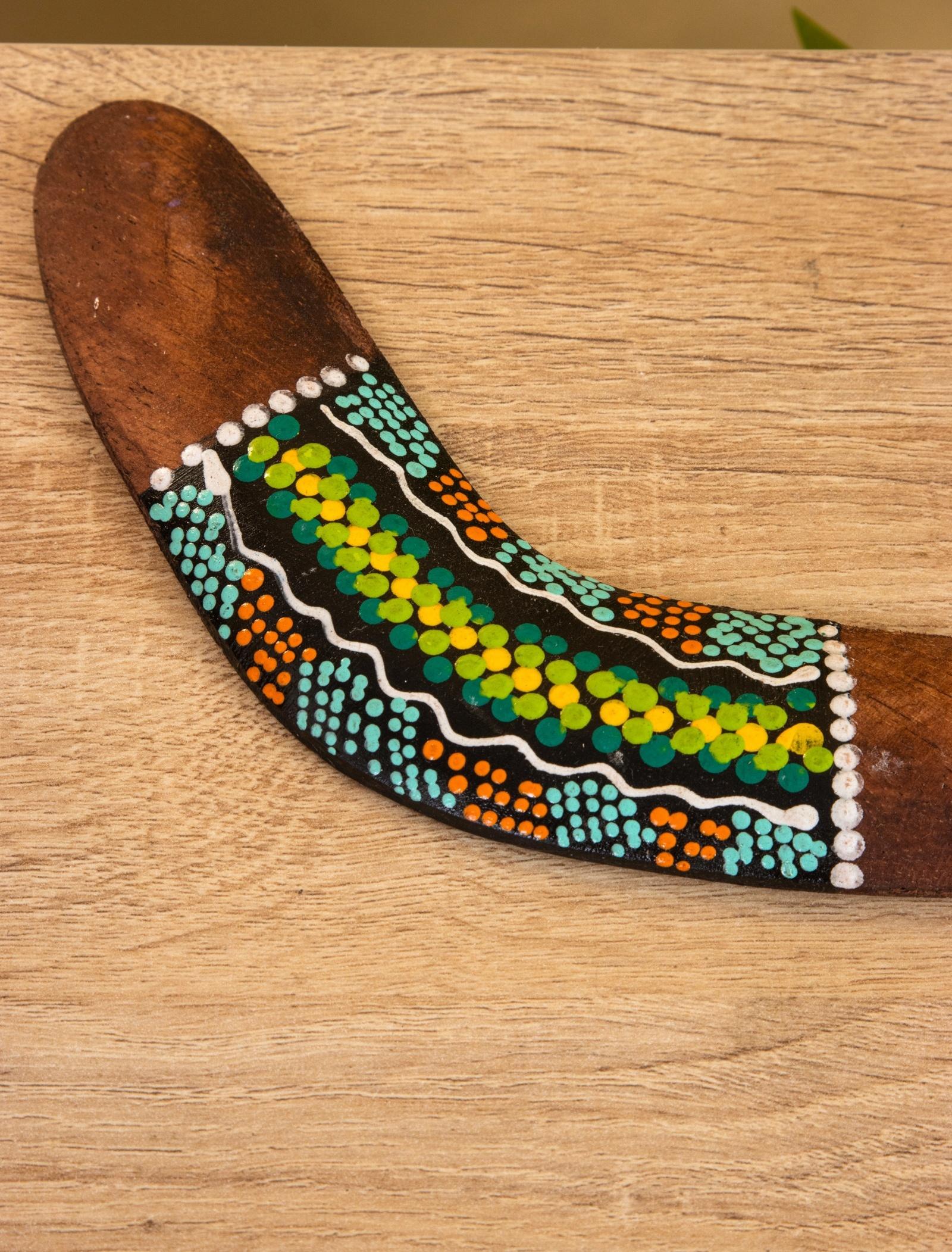 Сувенир «Бумеранг», 20×6×1 см, албезия, МИКС