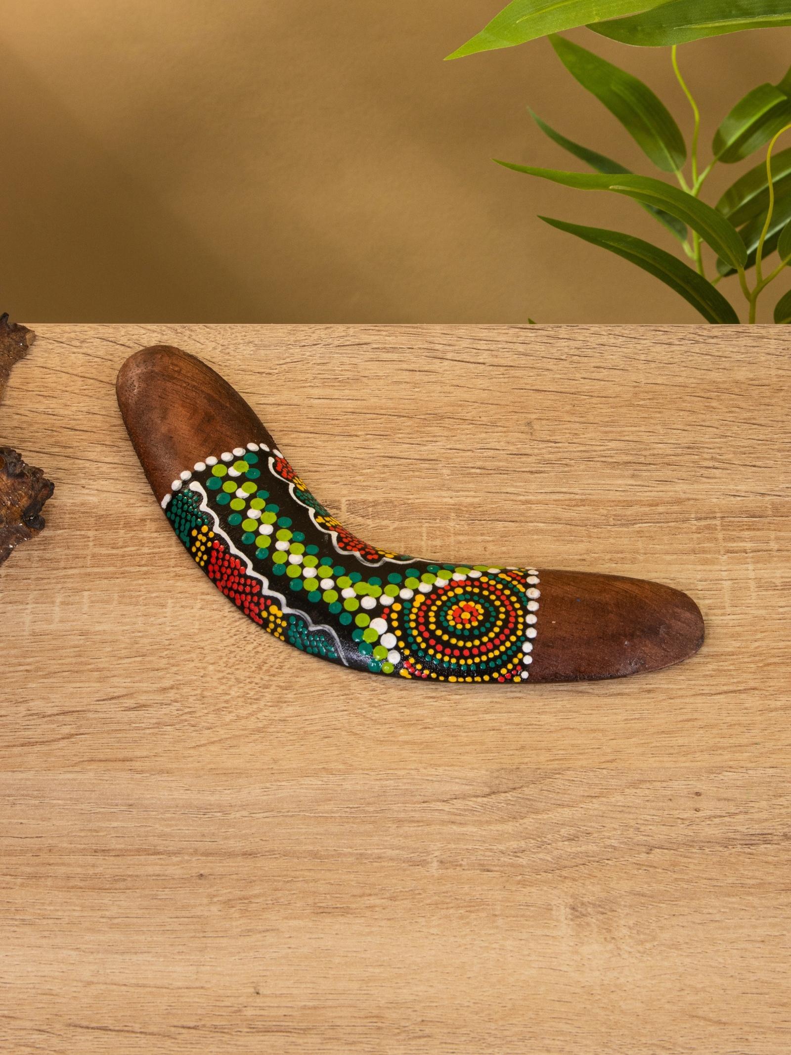 Сувенир «Бумеранг», 20×6×1 см, албезия, МИКС