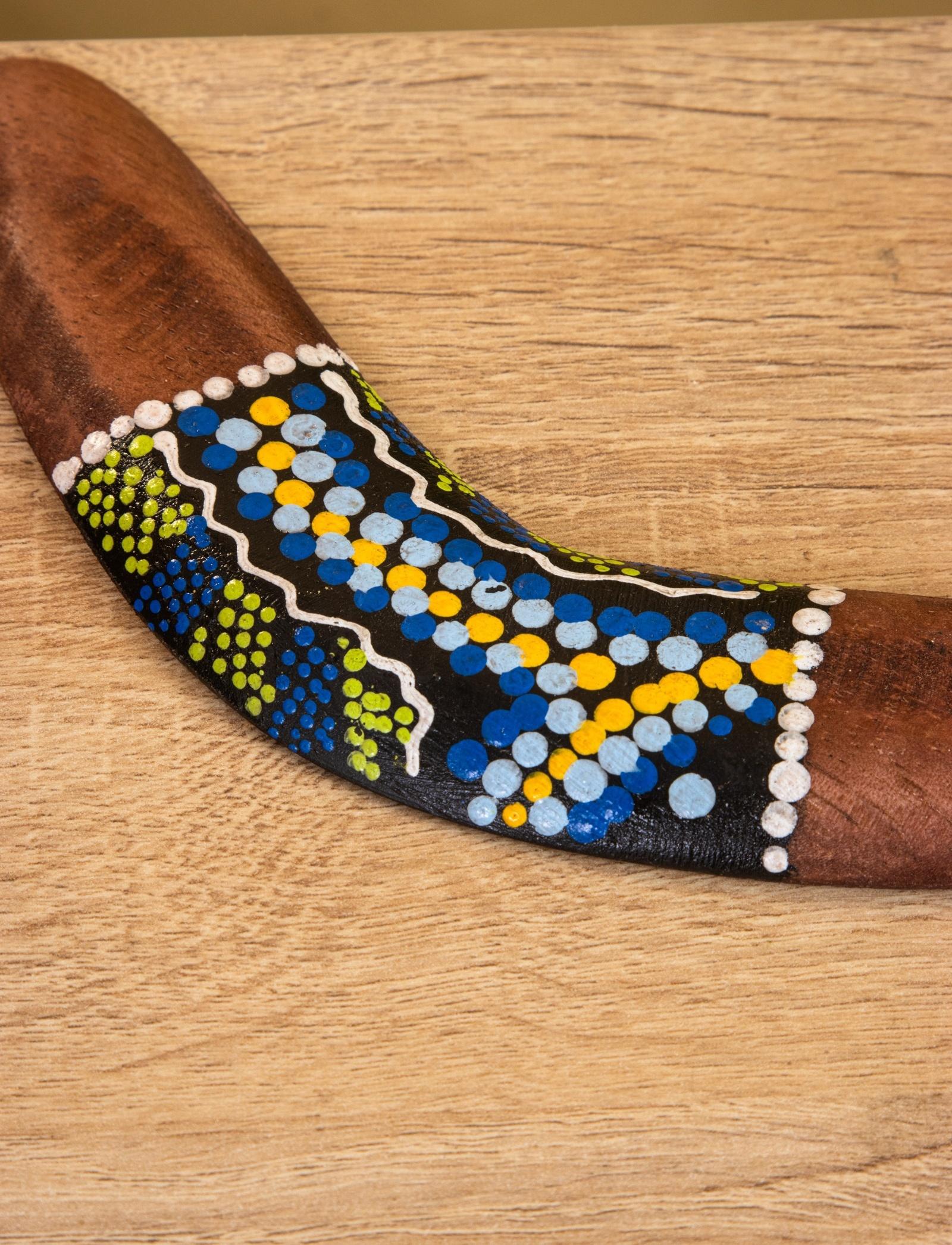 Сувенир «Бумеранг», 20×6×1 см, албезия, МИКС