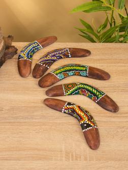 Сувенир «Бумеранг», 20×6×1 см, албезия, МИКС