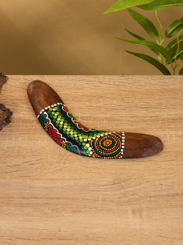 Сувенир «Бумеранг», 20×6×1 см, албезия, МИКС