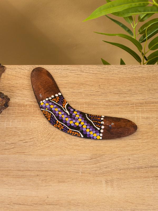 Сувенир «Бумеранг», 20×6×1 см, албезия, МИКС