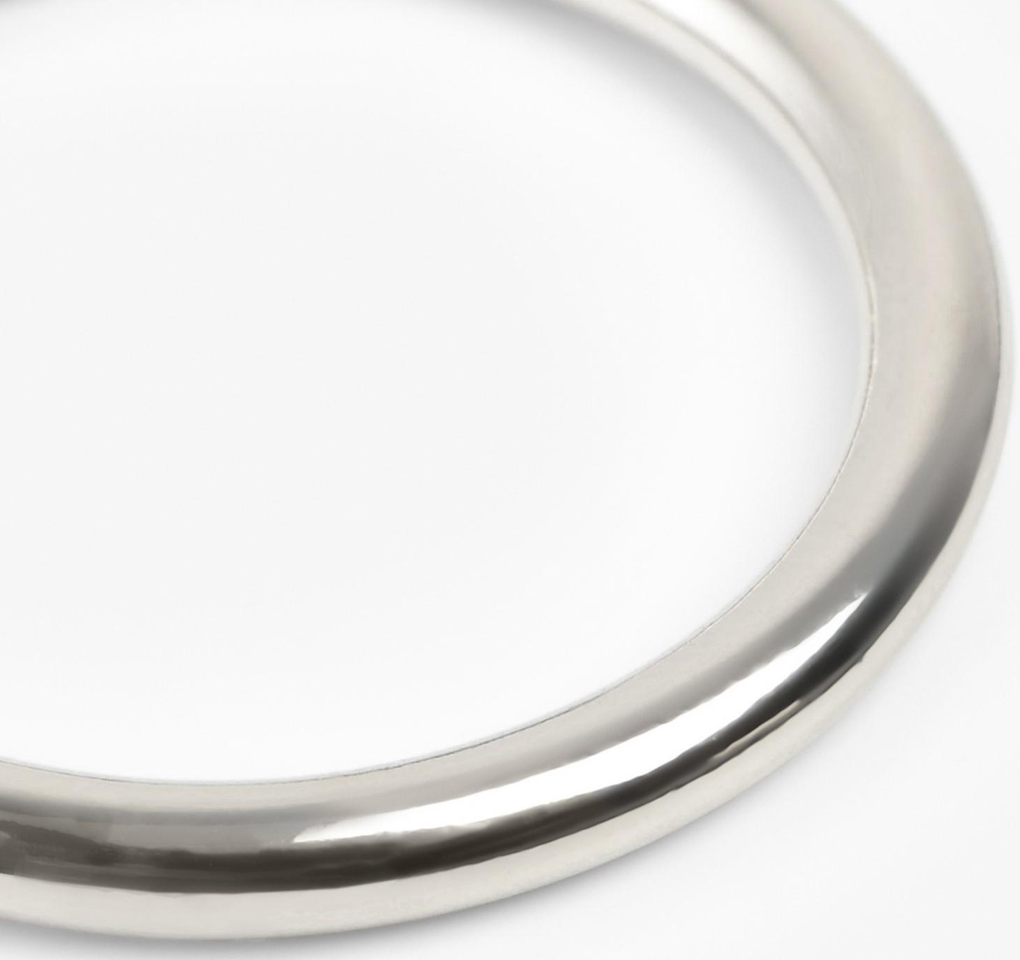 Кольцо литое TEIRA, для сумки, d=20/24 мм, набор 2 шт., 3.1 г, s=2 мм, цвет серебряный