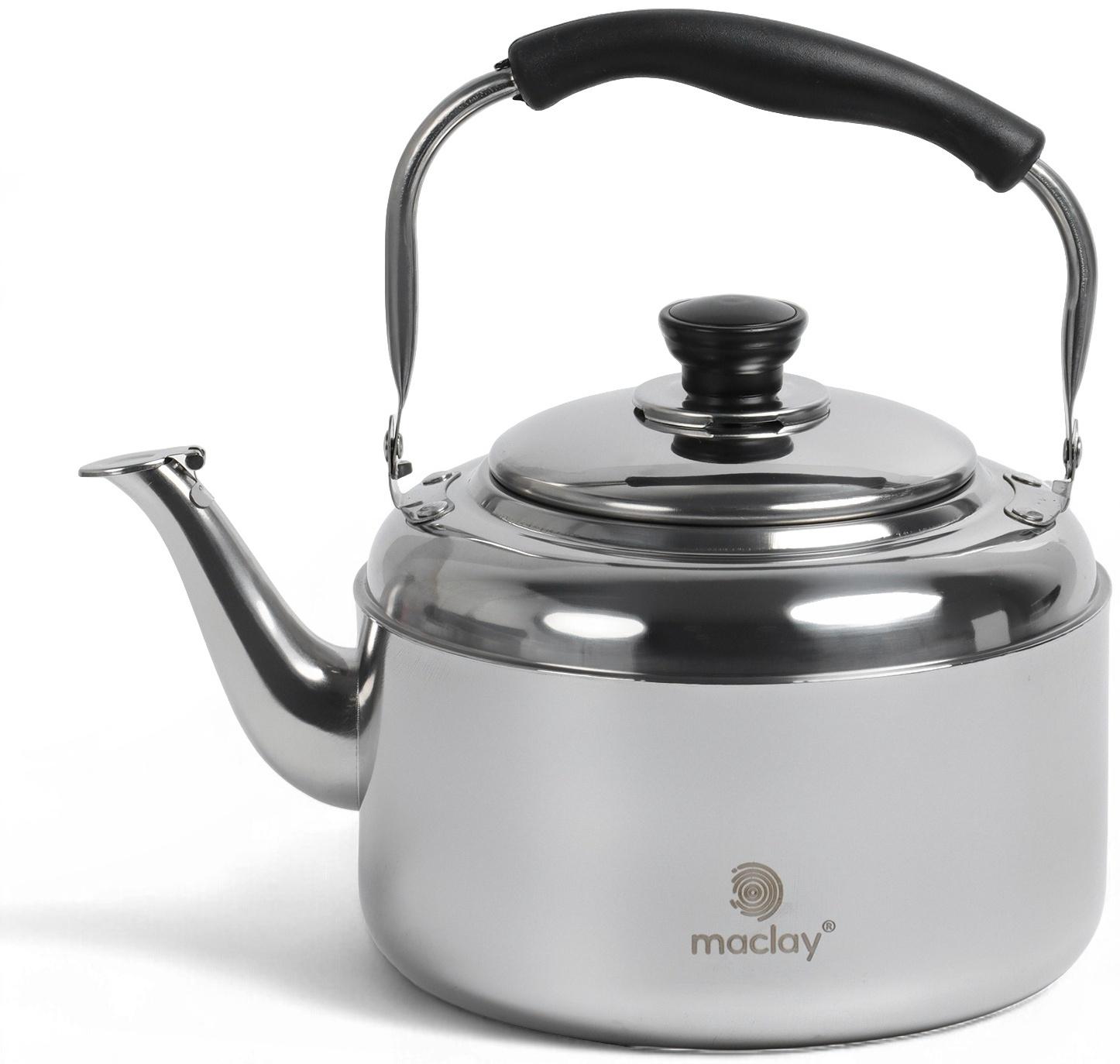Чайник походный maclay, 3 л, нержавеющая сталь