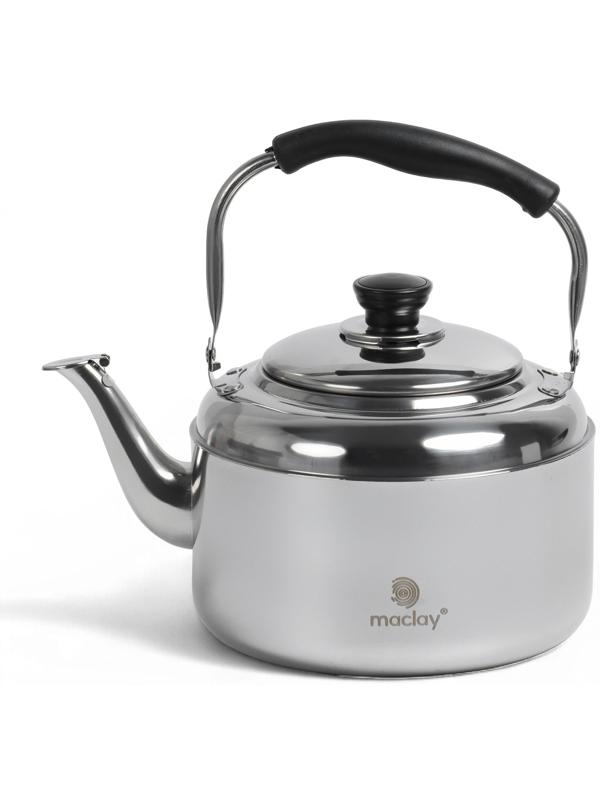 Чайник походный maclay, 3 л, нержавеющая сталь