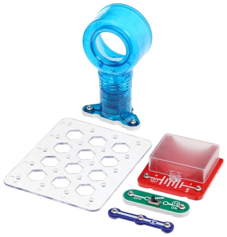 Электронный конструктор «Вентилятор», 6 деталей