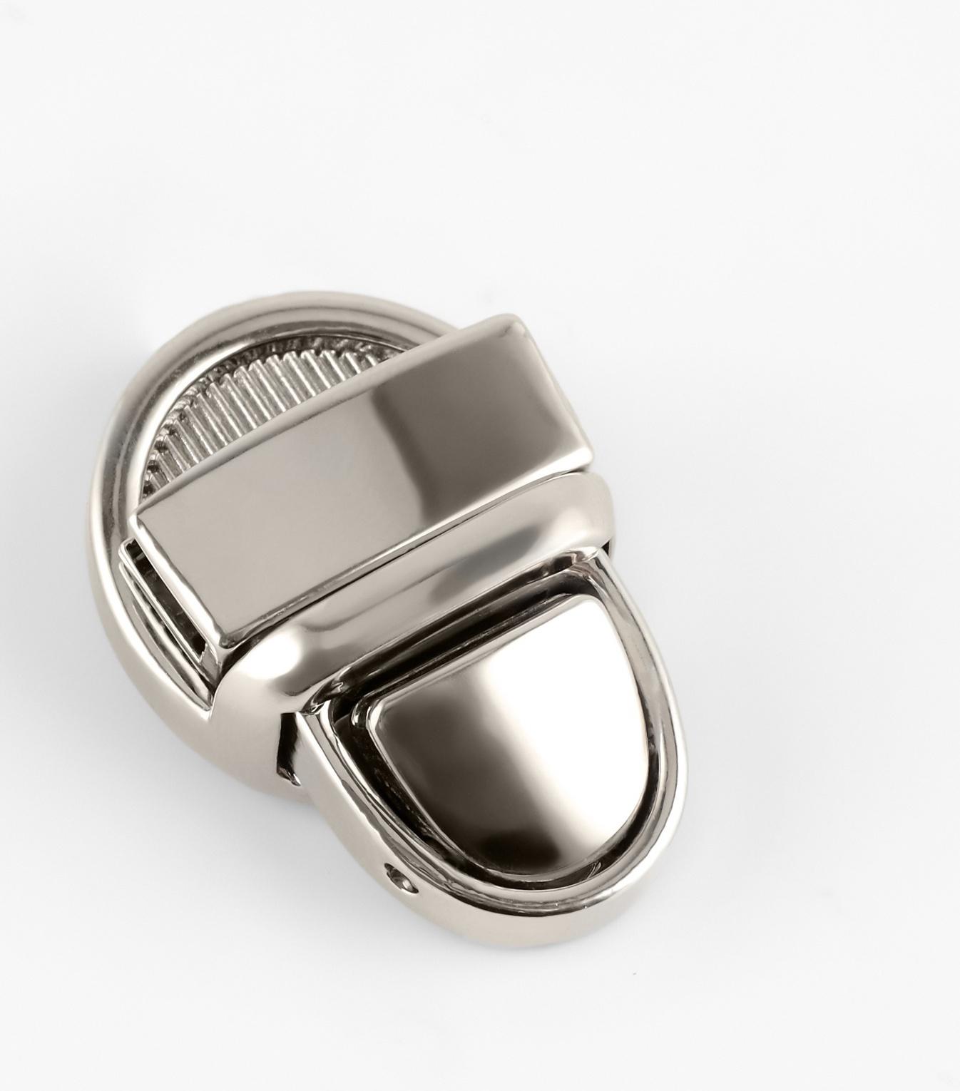 Застёжка для сумки TEIRA, металлическая, 11.9 г, 2.7×2 см, цвет серебряный