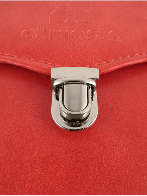 Застёжка для сумки TEIRA, металлическая, 19.5 г, 3.3×2.5 см, цвет серебряный