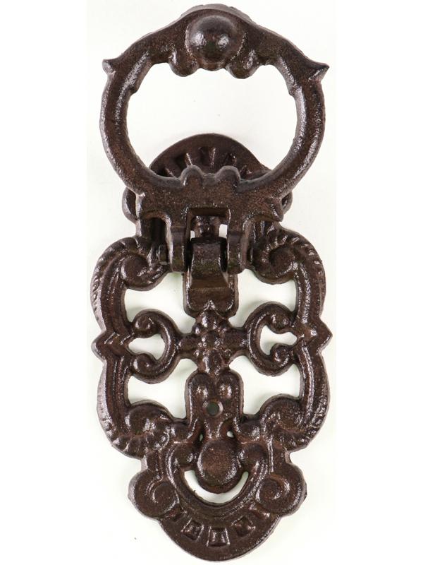 Ручка дверная чугун «Цветочная», 9.5×3.5×17.5 см