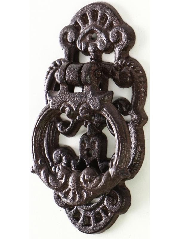 Ручка дверная чугун «Цветочная», 9.5×3.5×17.5 см