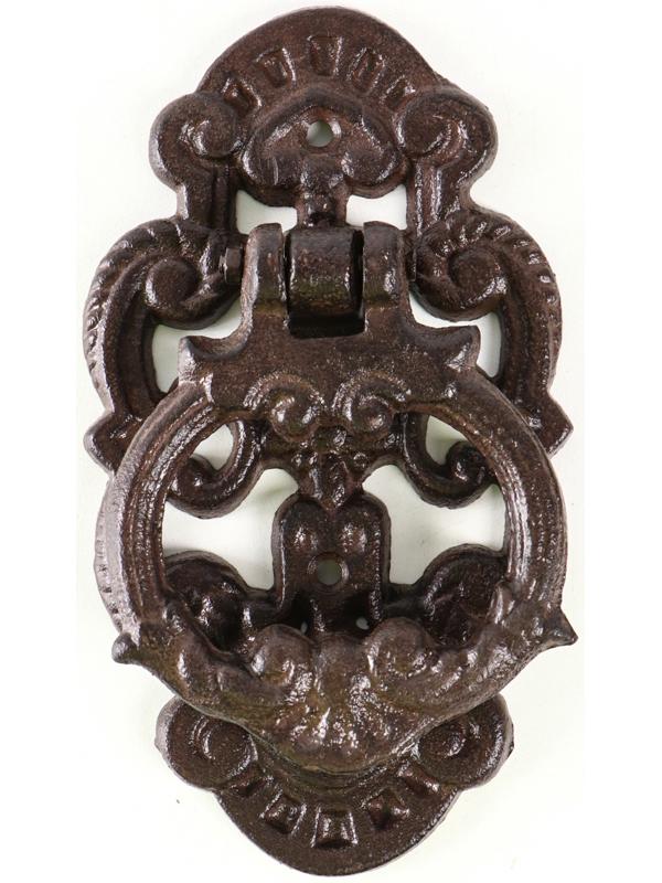 Ручка дверная чугун «Цветочная», 9.5×3.5×17.5 см