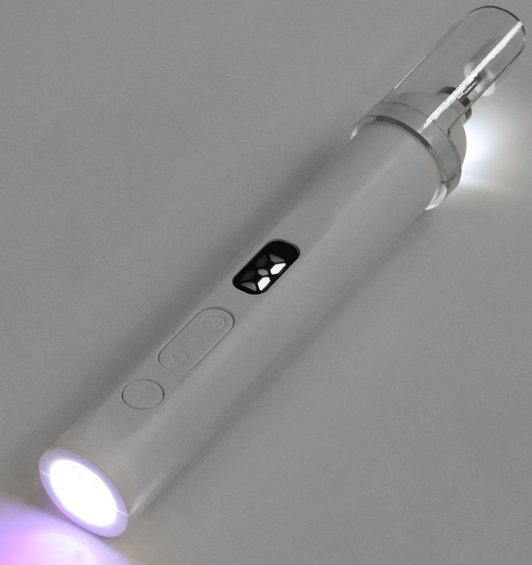 Машинка для маникюра LMM-01-05, 5 насадок, 2 Вт, АКБ, белый