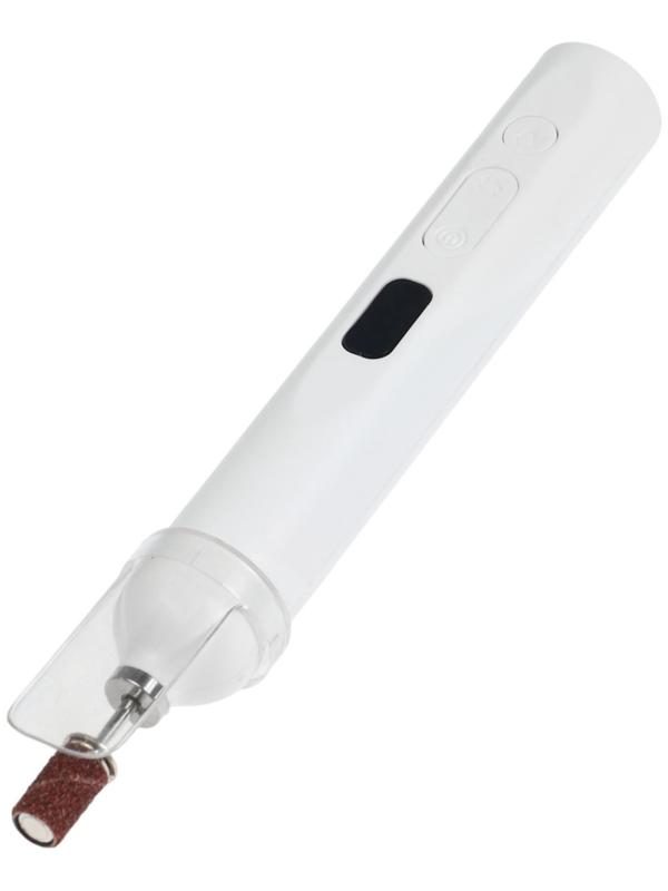 Машинка для маникюра LMM-01-05, 5 насадок, 2 Вт, АКБ, белый