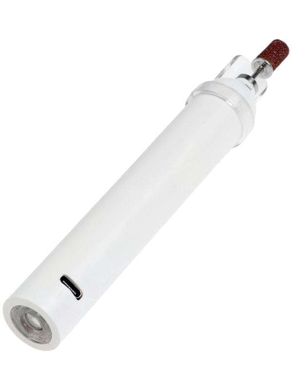 Машинка для маникюра LMM-01-05, 5 насадок, 2 Вт, АКБ, белый