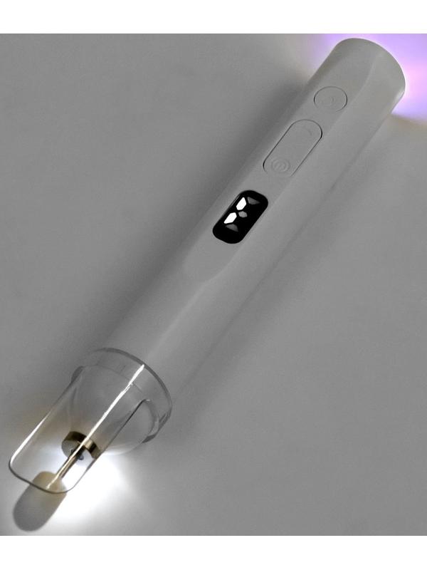 Машинка для маникюра LMM-01-05, 5 насадок, 2 Вт, АКБ, белый