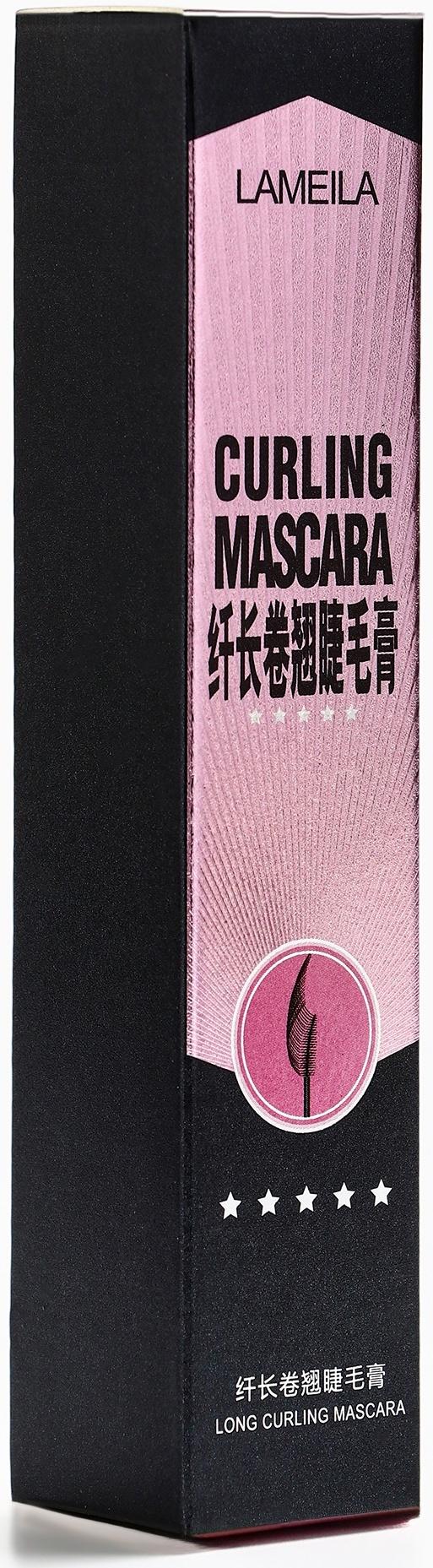 Тушь для ресниц с щеткой из натурального ворса, черная, 9 мл 9282018