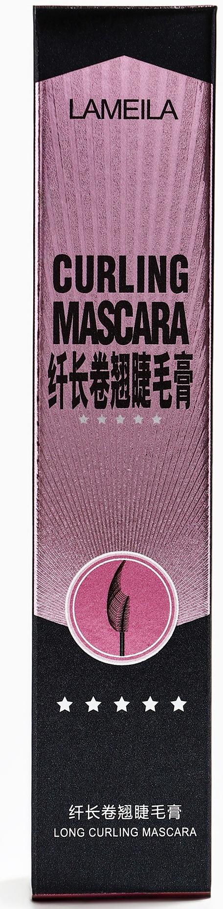 Тушь для ресниц с щеткой из натурального ворса, черная, 9 мл 9282018