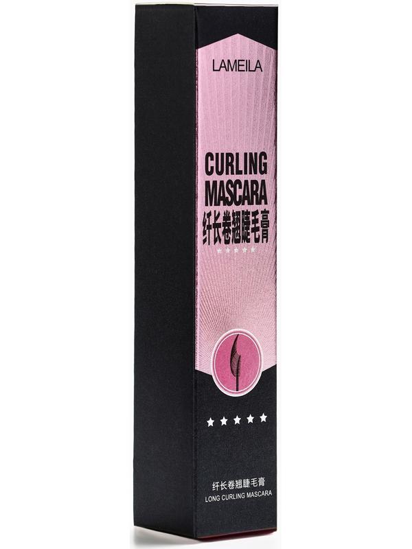 Тушь для ресниц с щеткой из натурального ворса, черная, 9 мл 9282018