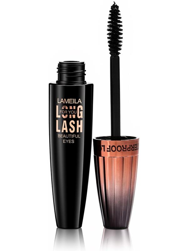 Тушь для ресниц с щеткой из натурального ворса, черная, 9 мл 9282018