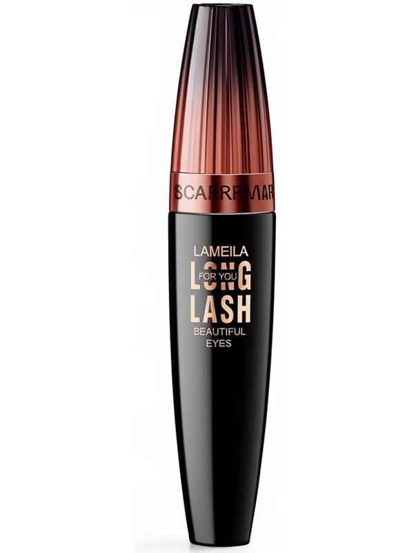 Тушь для ресниц с щеткой из натурального ворса, черная, 9 мл 9282018