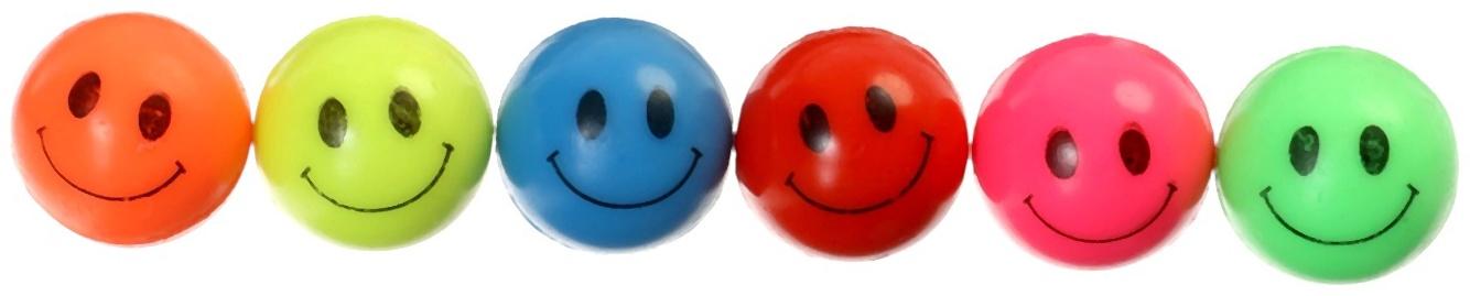 Мяч каучуковый, попрыгунчик, 2.5 см, МИКС