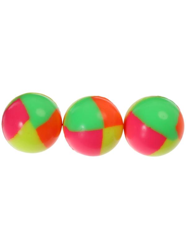 Мяч каучуковый, попрыгунчик, 3.2 см, МИКС