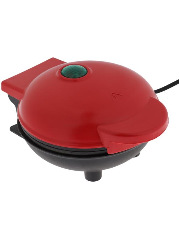 Электровафельница WV-01, 350 Вт, венские вафли, антипригарное покрытие, красная