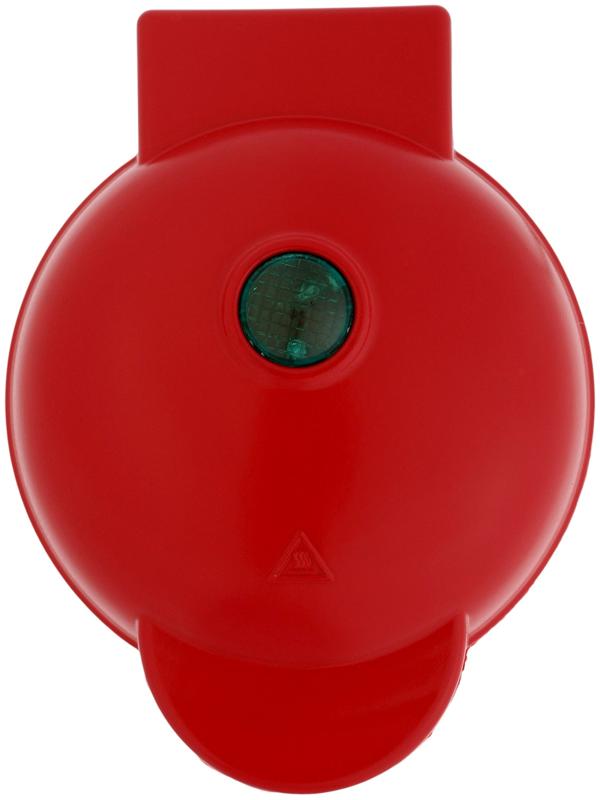 Электровафельница WV-01, 350 Вт, венские вафли, антипригарное покрытие, красная