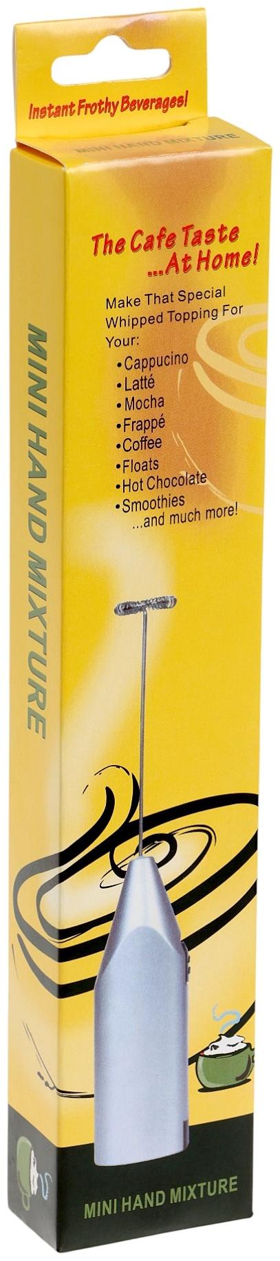 Капучинатор погружной LMR-07, от батареек 2×АА, чёрный