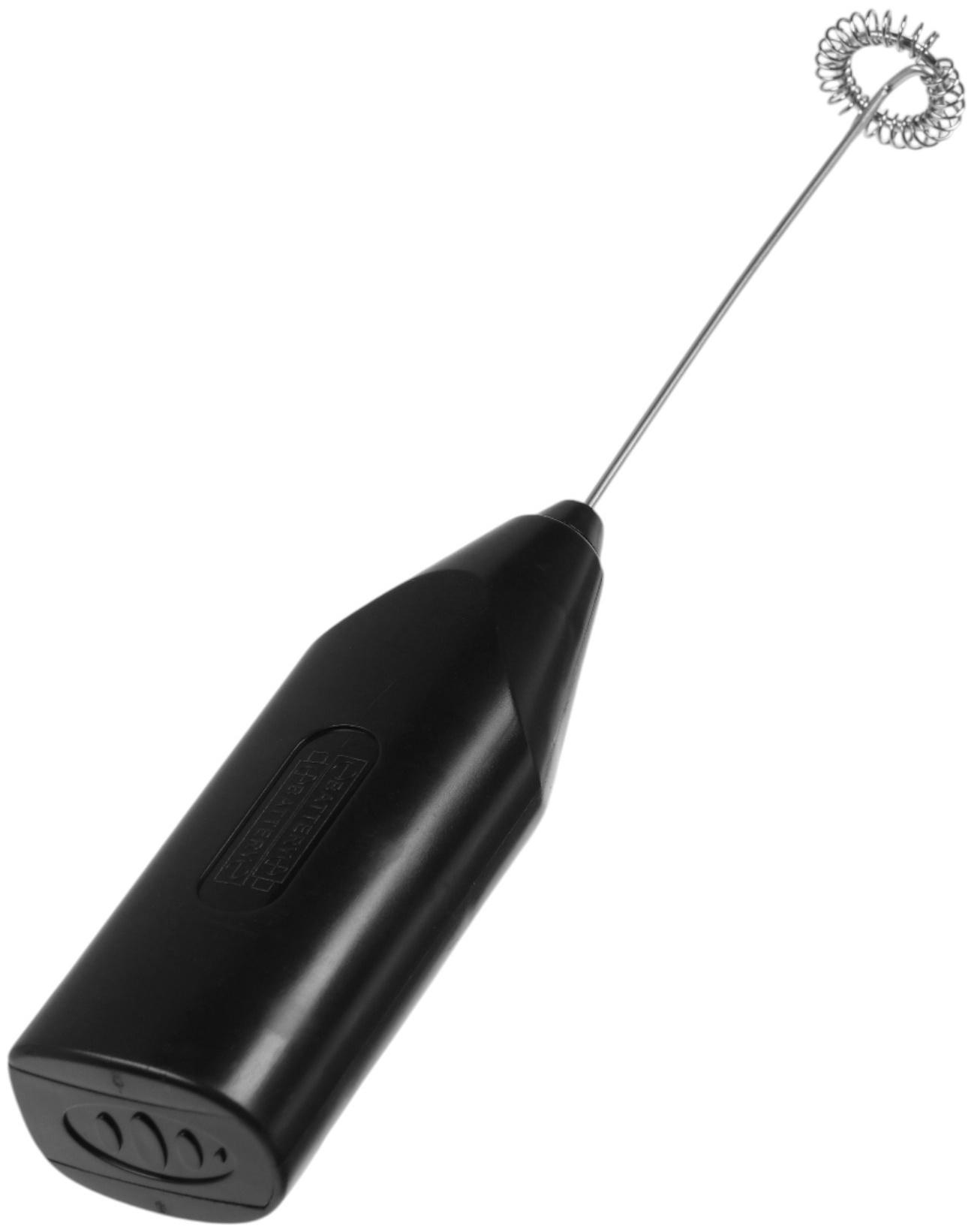 Капучинатор погружной LMR-07, от батареек 2×АА, чёрный