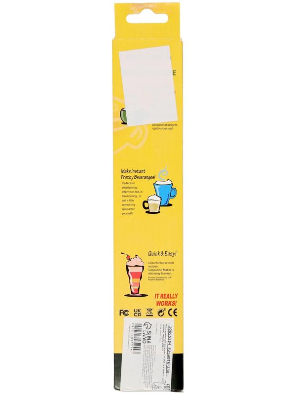 Капучинатор погружной LMR-07, от батареек 2×АА, чёрный