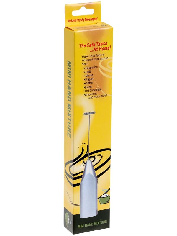 Капучинатор погружной LMR-07, от батареек 2×АА, чёрный