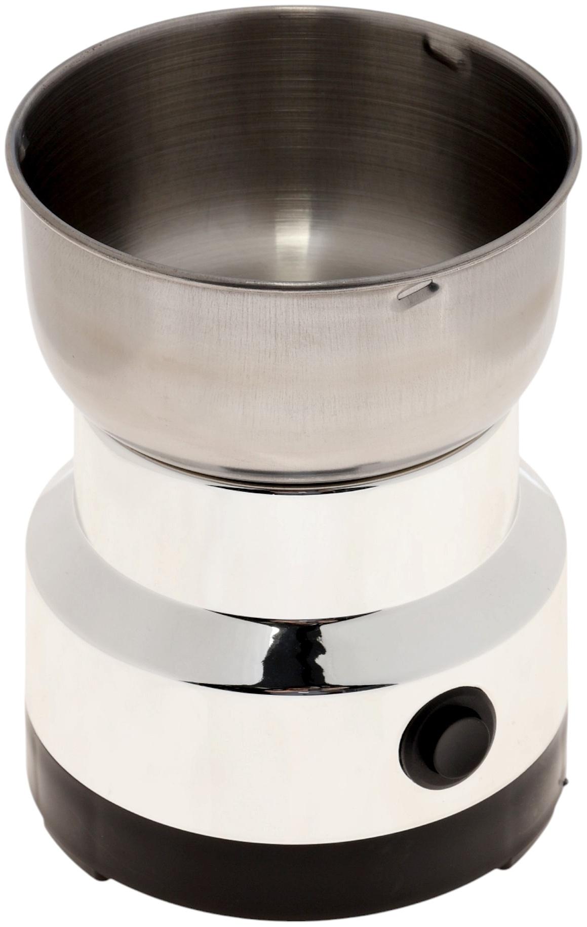 Кофемолка электрическая LCG-01, 200 Вт, 85 г, белая