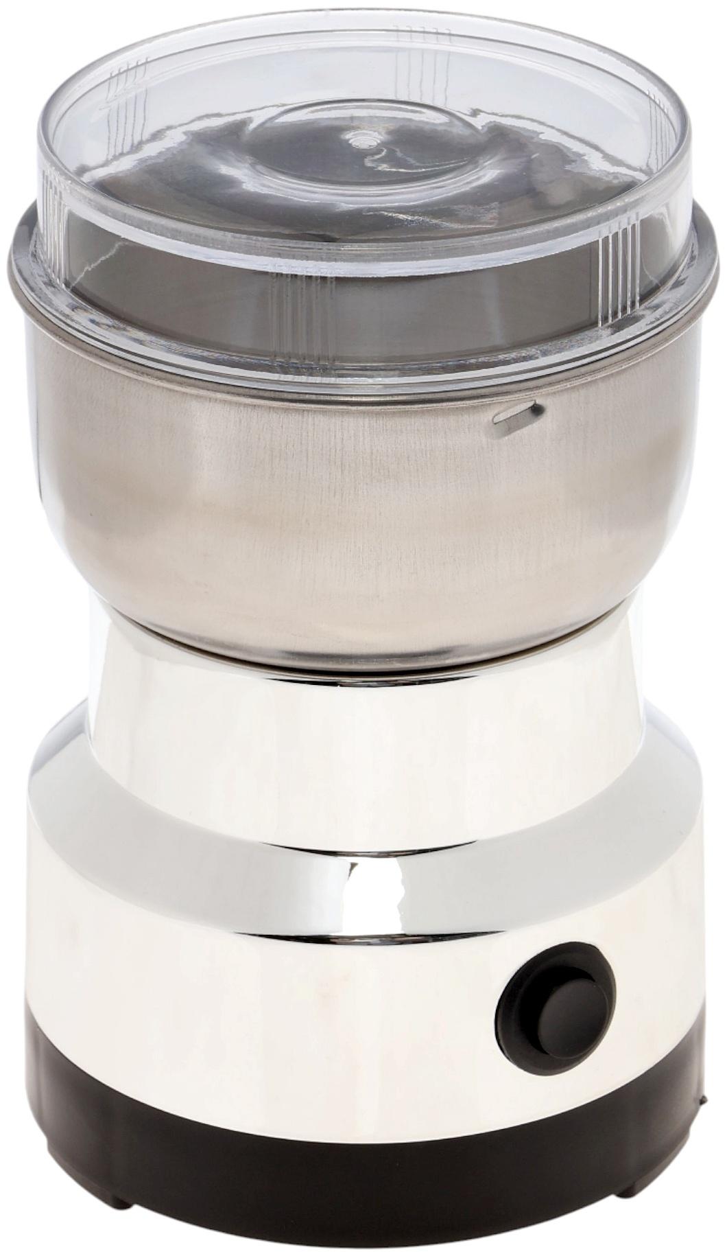 Кофемолка электрическая LCG-01, 200 Вт, 85 г, белая