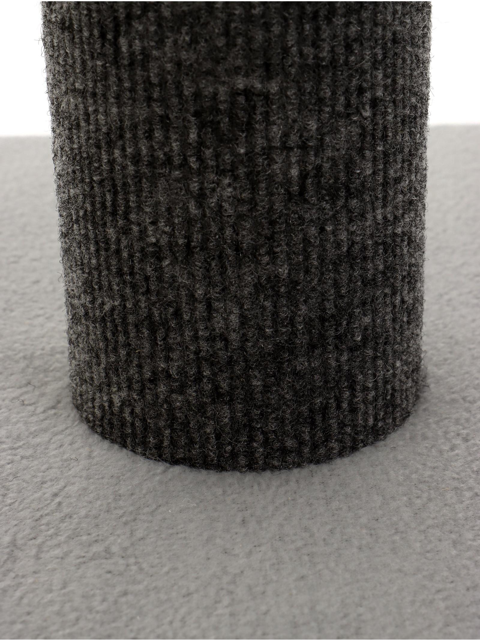 Когтеточка «Столбик» Lowcost ковролиновая с игрушкой, 35×35×85 см, микс цветов