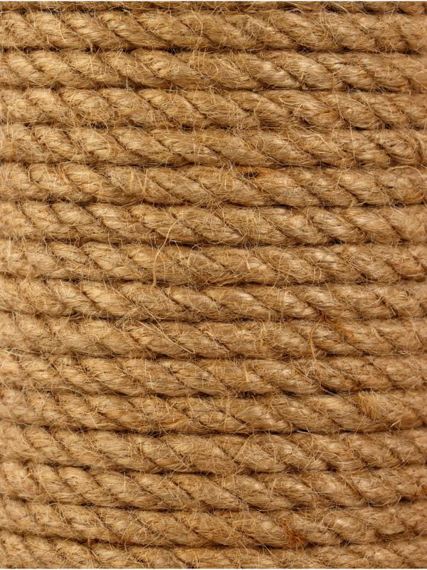 Когтеточка «АЛЬФА», с лежанкой, джут, 62×35×62, бежевый