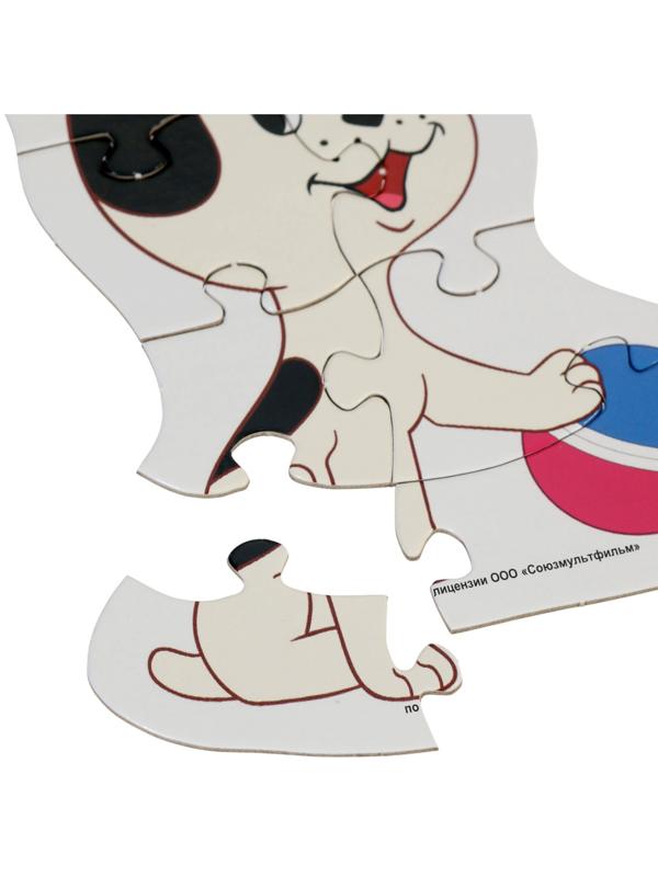 Игра - головоломка фигурная «Котёнок по имени Гав. Союзмультфильм», 2 пазла