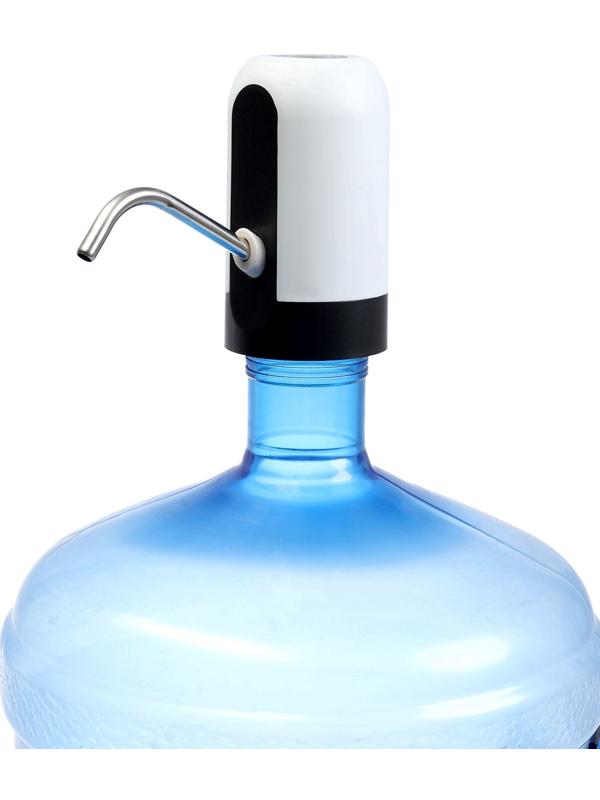 Помпа для воды LWP-05, электрическая, 4 Вт, 1.2 л/мин, 1200 мАч, от АКБ, белая