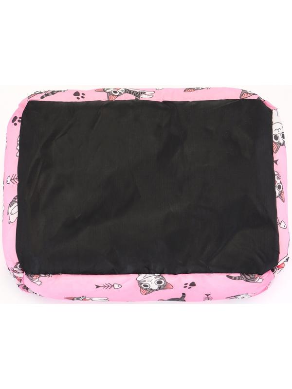 Лежанка для кошек, 40×30×15 см, розовая