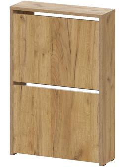 Обувница узкая «МСП», 519×167×760 мм, цвет дуб золотой