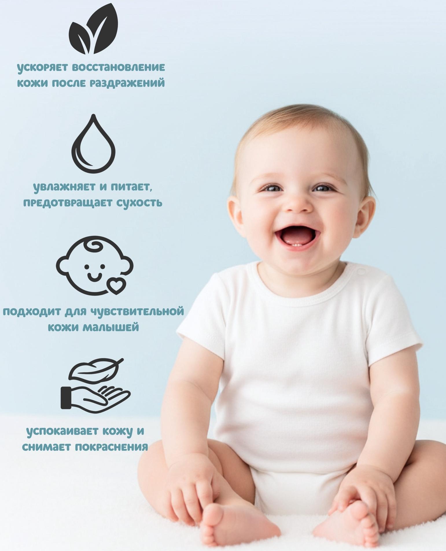 Крем с Д-пантенолом и витаминами, детский «Непоседа», увлажнение и восстановление, 75 мл